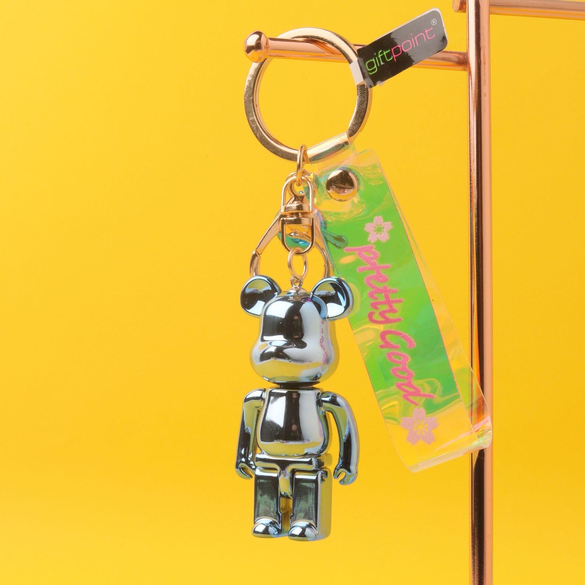 Giftpoint Neesa Mini Robot Fare Akrilik Anahtarlık - Çanta AksesuarıMavi